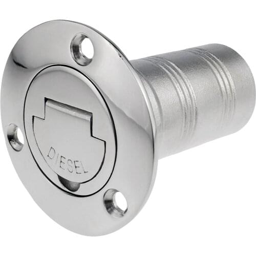 316 stainless steel oil tank body straight cover oil tank body water filling port sewage nozzle marine accessories marine