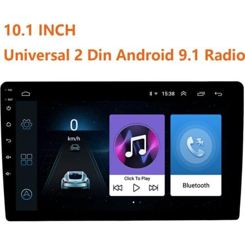 Universal 2Din Android 9.1 Car Radio 10 Inch 2G Ram Central Multimedia Player Auto 2 Din Autoradio Stereo Gps Stereo Receiver