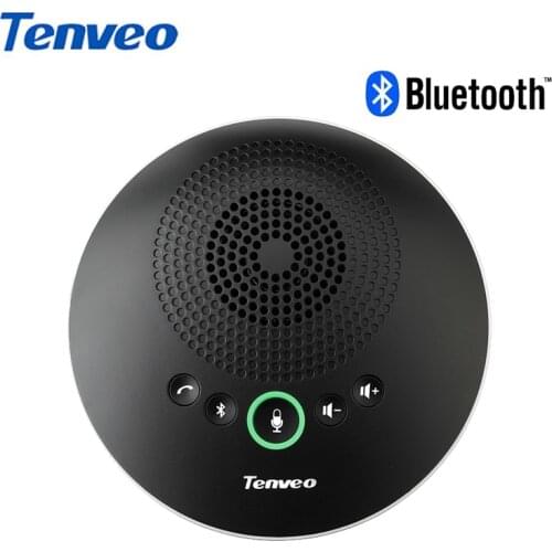 Tenveo A2000B UC Wireless Bluetooth Speaker Mobile Phone Unified Communicaton Speakerphone USB Conference Phone Speaker