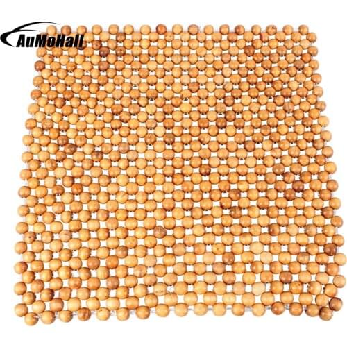 Wooden Bead Seat Cushion Car Seat eco-friendly Auto Car Home Chair Cover Beaded Seats Covers massages