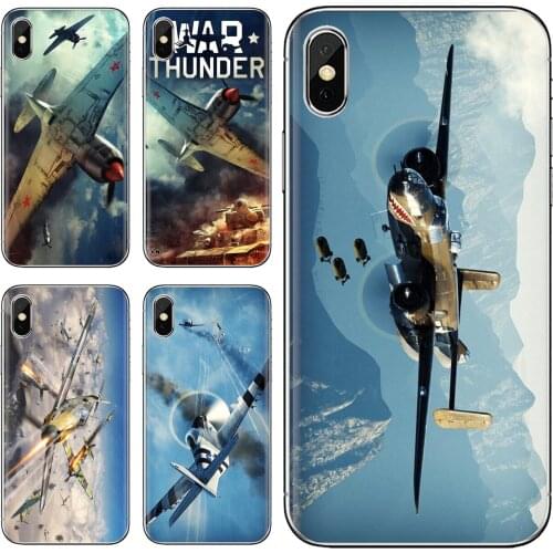Game-Unique-C-War-Thunder-planes Soft Shell Cover For Samsung Galaxy A9 A8 Star Lite A3 A5 A7 A6 Plus 2018 2015 2016 2017