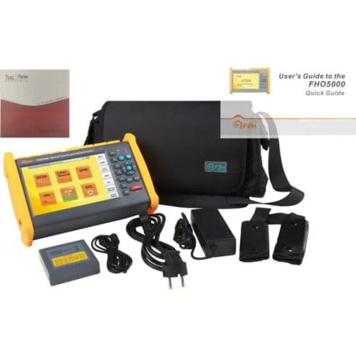 Grandway FHO5000 Series SM MM 850/1310/1550/1625nm Active Fiber Optic OTDR Tester Optical Time Domain Reflectometer