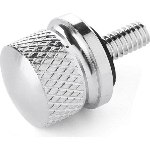 Chrome Billet Aluminum Seat Bolt Screw Cap for Harley Davidson