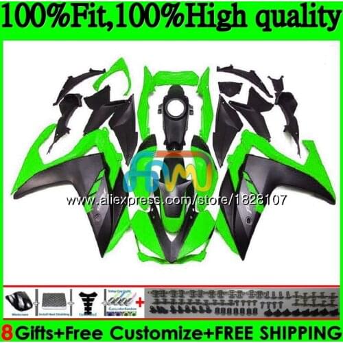 Injection For YAMAHA YZF R3 R25 R 25 YZFR25 14 15 16 17 Green black 113BS.104 YZF-R3 YZF-R25 YZFR3 2014 2015 2016 2017 Fairings