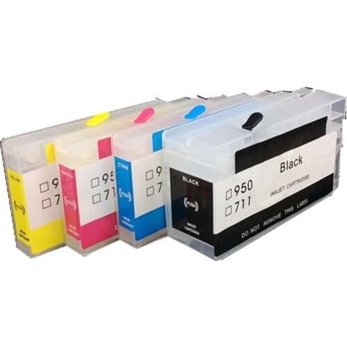 BLOOM compatible FOR 711 711xl Refillable ink Cartridge with chip empty cartridge for HP Designjet T120 T520 printer