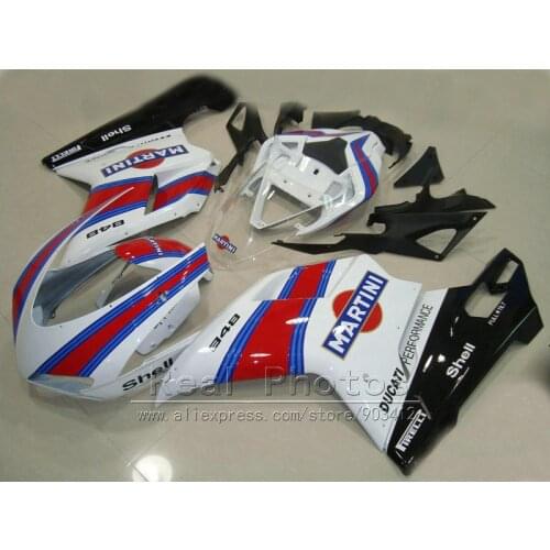 Compression molding fairing kit for Ducati 848 1098 1198 07 08 09 10 11 white black red fairings set 848 1198 2007-2011 HZ18
