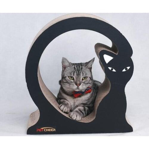 Round Cat Scratcher Fat Cat Bed Cardboard Paper High Quality Cat Toy Scratching Pad Fashion ROSIE