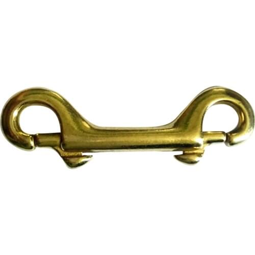 MagiDeal Scuba Diving Double Ended Metal Trigger Clips Snap Hook for Bag Key Keychain Luggage Strap