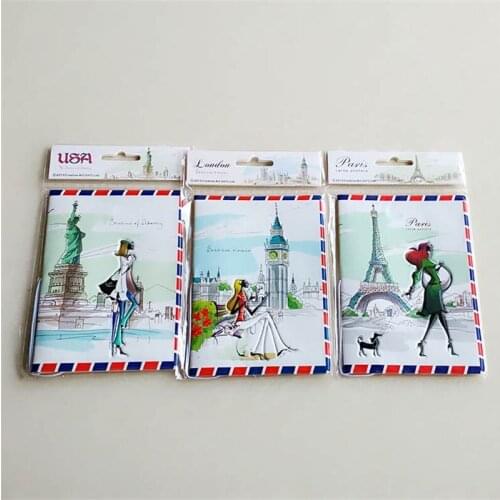 Miss Love Travel Passport Cover,3D Card Bag,14*10CM PU Leather Credit Card Holder,Business Passport Holder