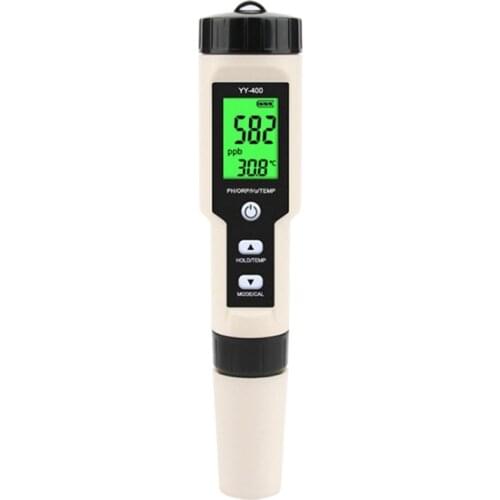 New YY-400 Hydrogen Ion Concentration Water Quality Test Pen PH/ORP/H2 and TEM 4 in 1 Digital Drinking Water Meter