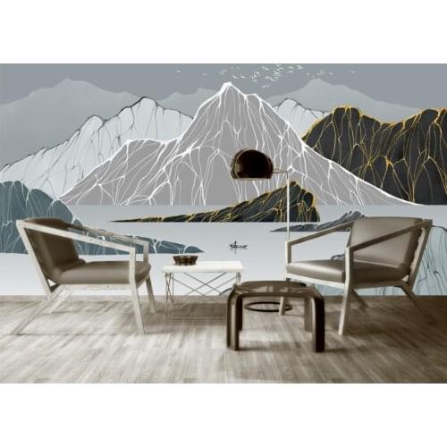 Beibehang Custom photo wallpaper mural hand-painted Southeast Asia woods elk TV background wall papel de parede 3d wallpaper