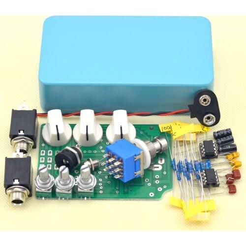 DIY Electric guitar Overdrive Guitar Effect Pedal kit True Bypass stompbox pedals OD2 Kits