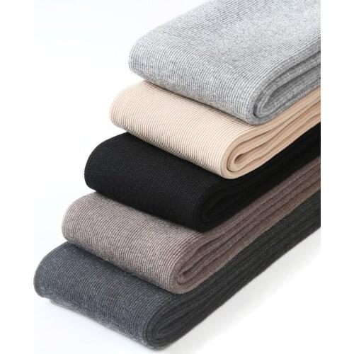 Thick Tights Women Winter Warm Striped Pantyhose Elastic Slim Tights for Girls Stockings Free Size