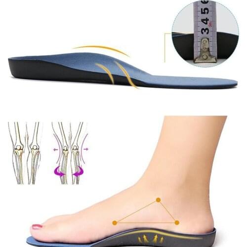 1 Pair EVA Adult Flat Foot Arch Support Orthotics Orthopedic Insoles Foot Care for Men and Women Size XS-XL 24/26/28/30/31 CM