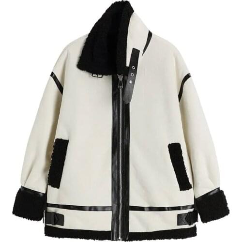XLMJDZGS Women's Leather Coats