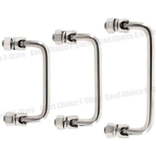 1 PCS Cabinet Handle,304 Stainless Steel,Foldable Cabinet Lifting Ring Door Pull Handle for Tool Box Distribution Box Cabinet