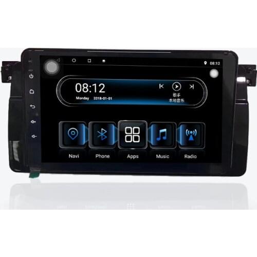1Din 8core RAM4G ROM64G Android10 radio Car multimedia player For BMW E46 M3 couple touring compact convertible rover75