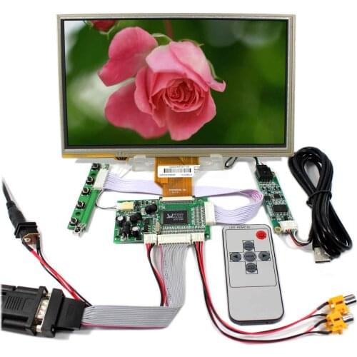 9inch AT090TN10 AT090TN12 800x480 LCD With Touch Panel VS090TP-A1+VGA 2AV LCD Controller Board VS-TY50-V1