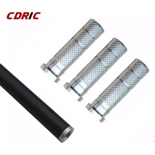 30pcs Aluminum Seat Shaft Arrowhead Connectors Fit ID 5.8/6.2/8.8mm Insert Carbon Shaft Archery Screw Broadhead Adapter