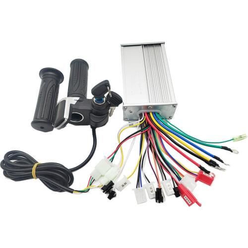 36V 48V electric bicycle twist throttle with brushless controller 500W for electric bike/scooter/E-BIKE