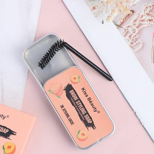 Eyebrow Styling Gel Brows Wax Sculpt Soap Waterproof Long-Lasting Brow Styling Makeup Shaping Eyebrow Cream