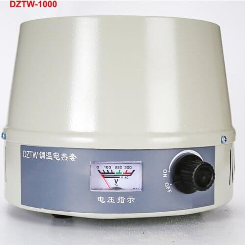 1000ml 400W Pointer Type Lab Electric Heating Mantle with Thermal Regulator Laboratory Equipment 380℃ Lab Heating Mantle 220V