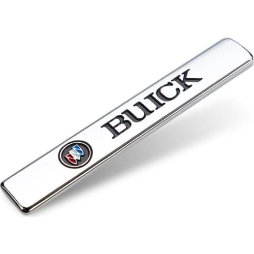 1Pcs 3D Metal Sport VIP Emblem Badge Car Sticker Accessorie For Buick Regal Hideo Encore Lacrosse GL8 Excelle XT Verano Envision