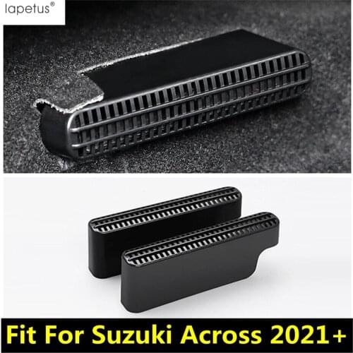 Lapetus Plastic Accessories Car Air Conditioner Under Rear Seat Seat AC Vent Duct Outlet Cover Trim Fit For Suzuki Across 2021