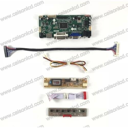 LCD controller board NT68676 support HDMI+DVI+VGA+AUDIO for LCD panel 17 inch LCD 1280X1024 free shipping easy diy repair