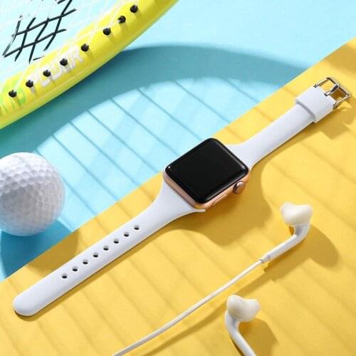 Sport Bands Compatible with Apple Watch 40mm 38mm iWatch SE & Series 6 & Series 5 4 3 2 1 for Women Men Watch strap 44mm 42mm