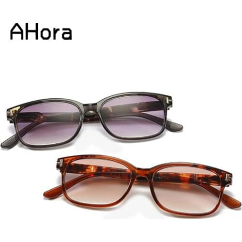 Ahora Reading Sun Glasses Men Women 2019 New Square Presbyopia Sunglasses Gradient Color Lens Eyewear With +1.0 1.5 2.0 2.5 3.5