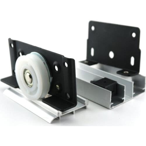 Heavy duty door wheel single wheel runner V groove wheel roller for gate slide door slide rail wardrobe door track pulley