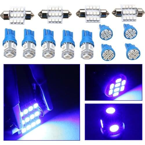 T10 5050 5SMD T10 1206 8SMD 3528 12SMD 31MM car interior lights (13pcs/set)