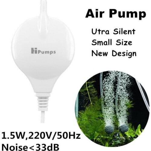 Ultra Quiet Aquarium Air Pump Fish Tank Mini Air Compressor Aquarium Silent Oxygen Pump Aerator Used With Air Stone Air Valve