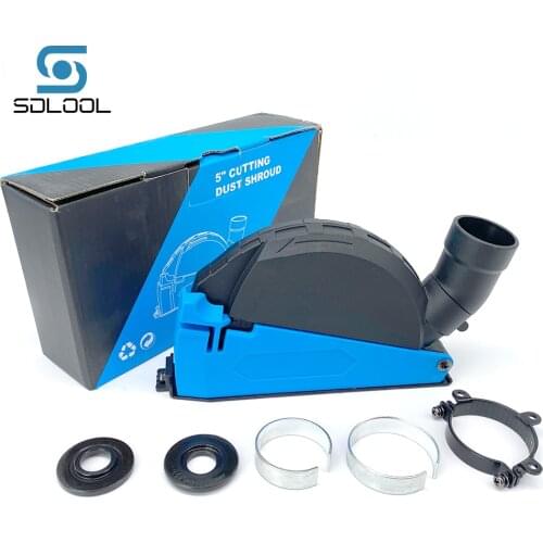 Universal Surface Cutting Dust Shroud for 4-5 inch Angle Grinder Blade Dust Collector Cover Tool