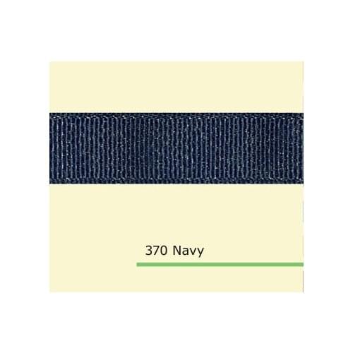 1-1/2" inch (38mm) gold shimmer metallic Navy grosgrain ribbon