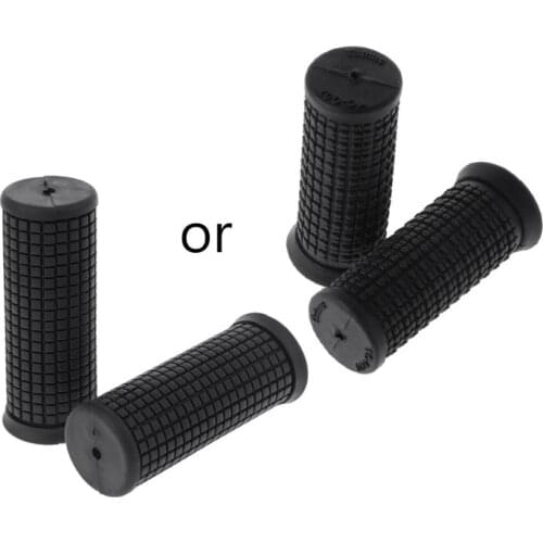 2pcs Bicycle Grips Short Handle Rubber Non Slip Cycling Scooter MTB Bike Parts