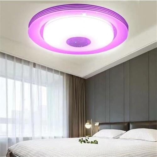 200W WiFi APP Control LED Smart Ceiling Light RGB Dimmable bluetooth Music Light Modern Home Bedroom Living Room Ceiling Lamp