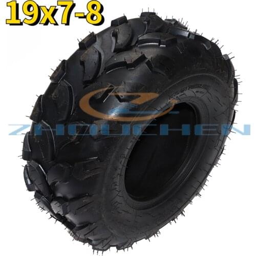 8 inch 19x7-8 tire tyre for 150cc 250cc four-wheel vehicle motorcycle 19x7-8 front wheel vacuum rubber tire
