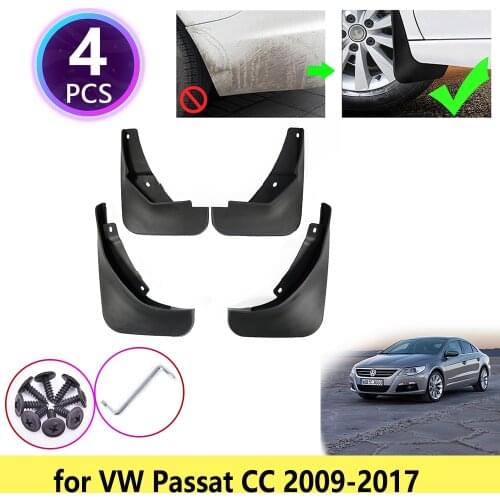 For VW Volkswagen Passat CC 2009~2017 Mudguards Mudflap Fender Mud Flaps Splash Guards Car Accessories 2010 2011 2012 2013 2014