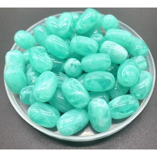 18x10mm 20pcs of Acrylic Beads Earrings Necklace Accessories Beads For Jewelry Making DIY Jewelry Findings#01