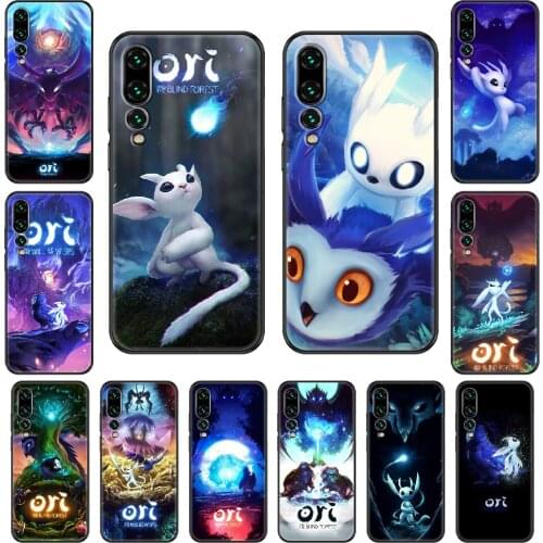 Ori and the Will of the Wisps Phone case For Huawei P 8 10 20 30 Smart Plus 2019 Z Lite Pro 2017 2019 black silicone hoesjes