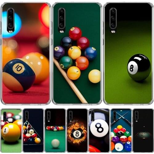Billiards Snooker Phone Case For Huawei Mate 30 20 10 P40 P30 P20 P10 Pro Lite P Smart Z Plus 2019 2018 Cover Coque