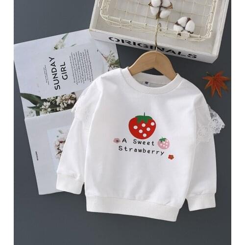 Tops T-Shirt Blouse Clothes for Baby Girl Boy Long Sleeve Cartoon Kids Top Fashion Toddler Kid Child Girls Cotton Clothes