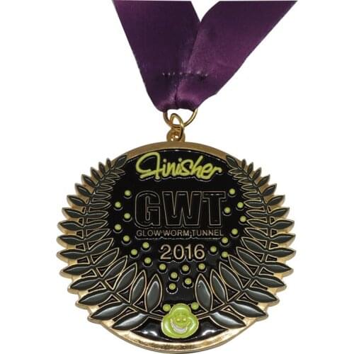 Personalized design 3D aluminum medal medal custom high quality engraving plating medal