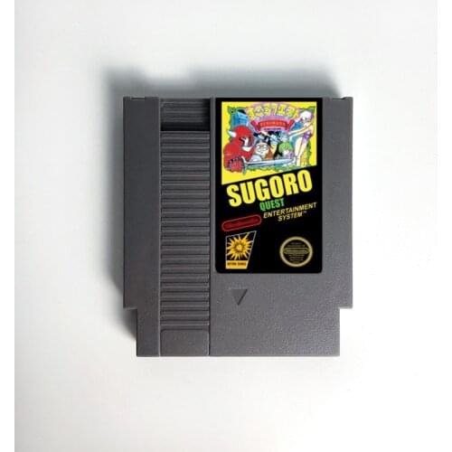 Sugoro Quest - Dice no Senshitachi - Game Cartridge For NES Console 72 Pins 8bit