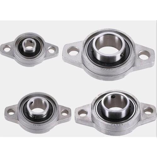 KFL004 20mm Bore Diameter Zinc Alloy Pillow Block Flange Bearing Unit Housing Unit