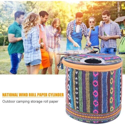 2021 New Toilet Paper Roll Holder Toilet Roll Holder for Camping Hiking Picnic Tent Outdoor Lightweight Portable Accessories