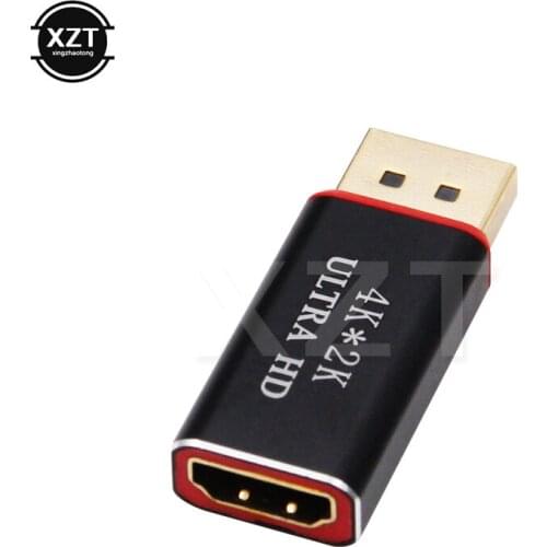 DP to HDMI-compatible Adapter 4k * 2K DisplayPort Thunderbolt Plug Port Mini Converter Ultra HD for Laptop Projector TV Computer