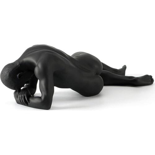 Resin Creative Body Art Nude Mans Masculinity Sculpture Birthday Gift Decoration Desktop Arrangements Home Statue